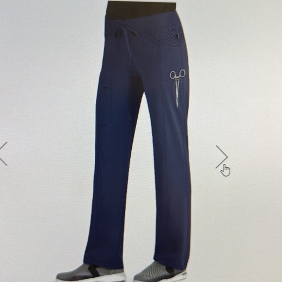 Cherokee Infinity Straight Leg Drawstring Cargo Pants - Picture 5 of 7